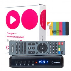 Спутниковый ресивер Телекарта HD EVO-09HD с картой доступа Вездеход.