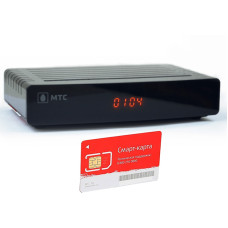 Спутниковый ресивер МТС ТВ DS-701 с картой доступа на 1 месяц просмотра