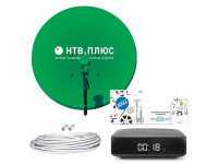 Комплект НТВ ПЛЮС Full HD с  ресивером NTV-PLUS HD J1 с антенной 60 см.