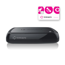 Спутниковый ресивер Телекарта М1 с картой доступа Телекарта "Вездеход"